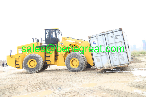 Chinese 40 ton forklift BENE 40 ton container tippler for 20ft container unloading material wagon tippler supplier