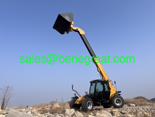 2.5ton 3.5 ton telehandler 3 ton telescopic forklift 4ton 4X4 WD all terrain forklift supplier