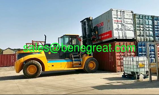 30Ton big forklift with 2 Stage 4m Duplex Mast Diesel Forklift supplier