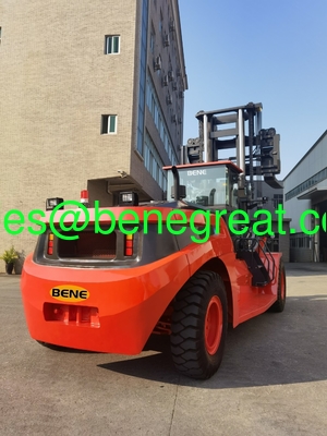 BENE 30 ton 32ton heavy diesel forklift truck 30ton container forklift with joystick control supplier