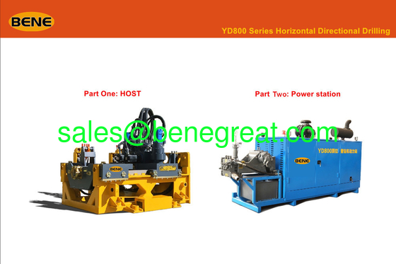 BENE YD800 horizontal directional drill for limited space working HDD machine VS XCMG XZ320 supplier