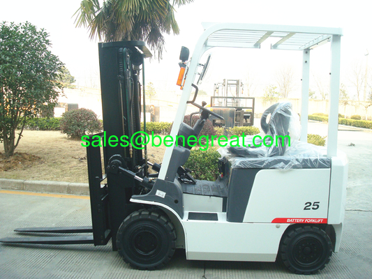 2.5ton battery DC forklift 2t lift truck 2.t eclectic forklift truck for sale supplier