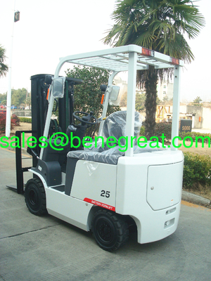 BENE 2.5ton battery forklift 2t lift truck 2.0t electric  forklift truck with AC battery supplier