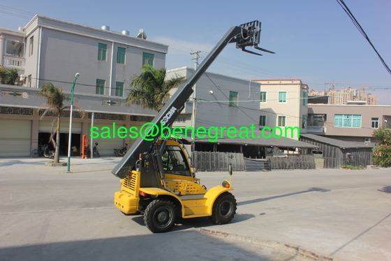 3.5 ton telescopic forklift 3.5 ton telehandler 3.5 ton all terrain forklift with Cummins engine supplier