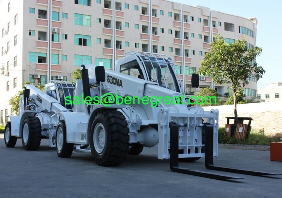 3.5 ton telescopic forklift 3.5 ton telehandler 3.5 ton all terrain forklift with Cummins engine supplier