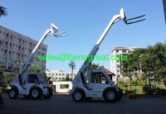 3.5 ton telescopic forklift 3.5 ton telehandler 3.5 ton all terrain forklift with Cummins engine supplier