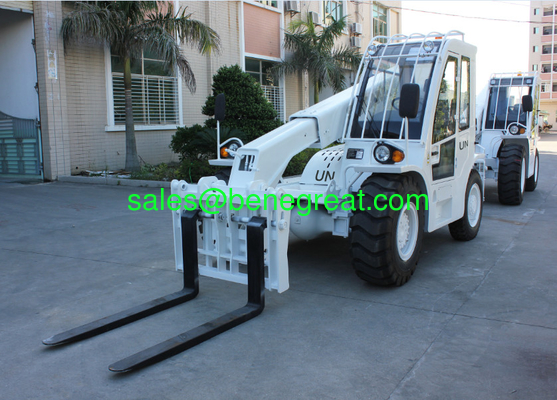 3.5 ton telescopic forklift 3.5 ton telehandler 3.5 ton all terrain forklift with Cummins engine supplier