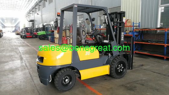 3 ton diesel forklift with isuzu engine 3 ton loader with hydraulic transmission for sale supplier