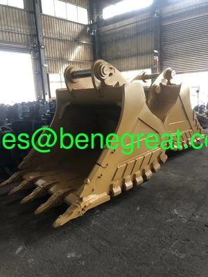 Fixed 600 Kg Capacity Excavator Bucket With Heat treated 42CrMo Pins supplier