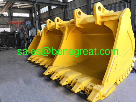 Fixed 600 Kg Capacity Excavator Bucket With Heat treated 42CrMo Pins supplier