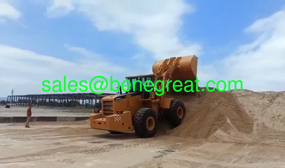 BENE 8 ton wheel Loader with 7 m3 bucket VS CAT980H CAT980H front-end wheel loader supplier