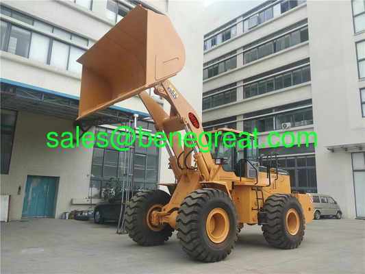 Chinese 8tons wheel Loader CAT980K with 7.0 m3 bucket VS VOLVO L260H front-end wheel loader supplier