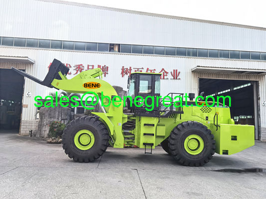 Chinese 42tons forklift loader BEM998-42T with Cumins engine VS Cat980H for stone blocks loading supplier