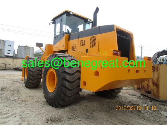 BENE brand 6ton wheel loader with log clamp 10ton load capacity Cumins engine supplier