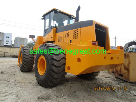 BENE brand 6ton wheel loader with log clamp 10ton load capacity Cummins engine supplier