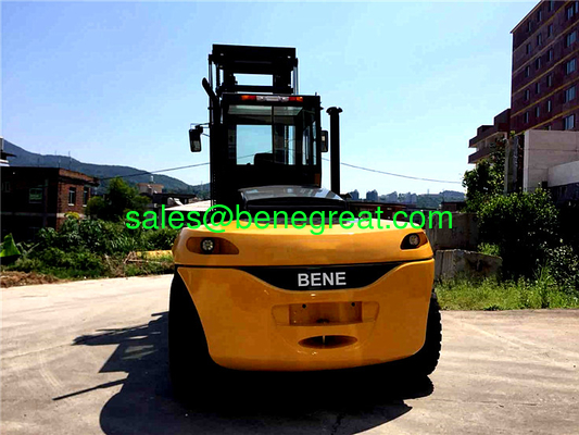 heavy diesel forklift with 16000kg load capacity container reach stacker with side shifter supplier