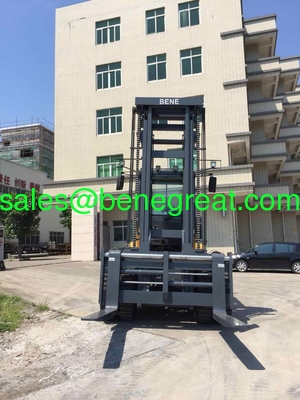 heavy diesel forklift with 16000kg load capacity container reach stacker with side shifter supplier