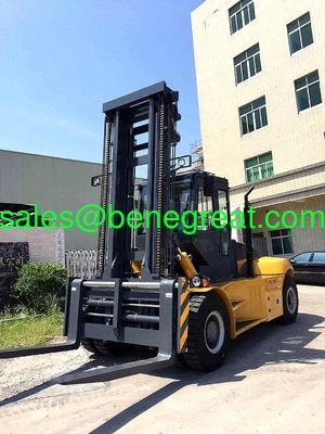 heavy diesel forklift with 16000kg load capacity container reach stacker with side shifter supplier