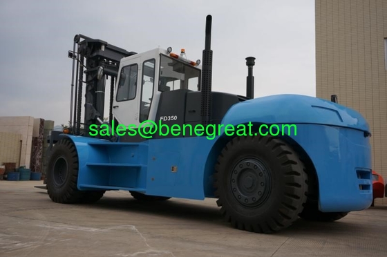 30ton to 35ton heavy diesel forklift with cabin 35ton container reach stacker35ton container forklift supplier