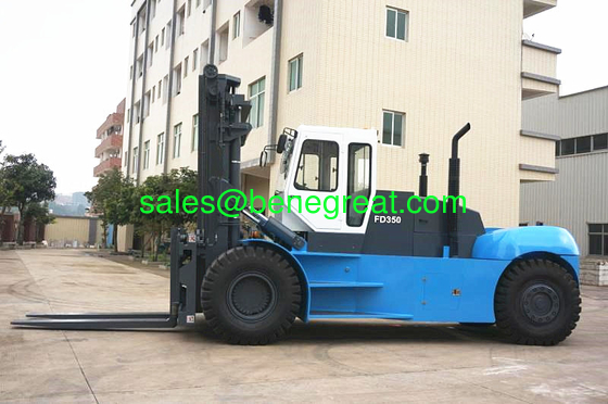 35ton forklift truck big forklift with 35000kg load capacity 35ton forklift manufacturer supplier