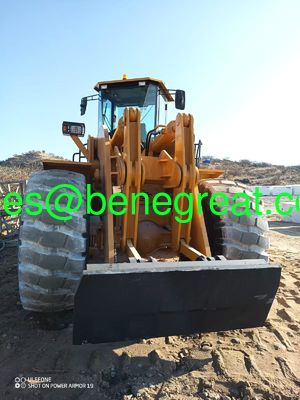 Chinese 42 ton stone block loader 40ton front wheel loader for quarry mining supplier