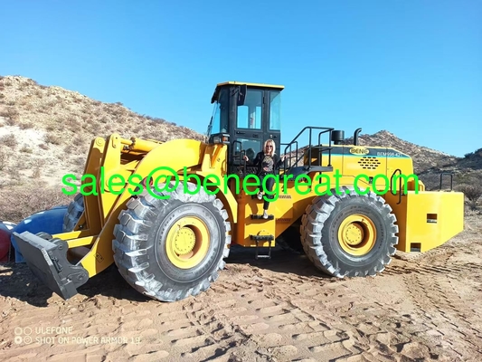 BEM998-42T Mighty quarry Loader With 42000kg Capacity and 3200mm Lifting Height supplier