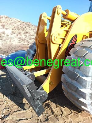 Chinese 42 ton stone block loader 40ton front wheel loader for quarry mining supplier