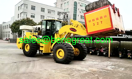 BEM998-42T 42000kg 45000kgs Heavy Load Fork Wheel Loader supplier