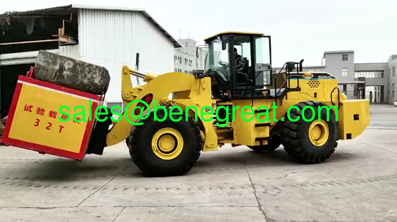 BEM998-42T 42000kg 45000kgs Heavy Load Fork Wheel Loader supplier