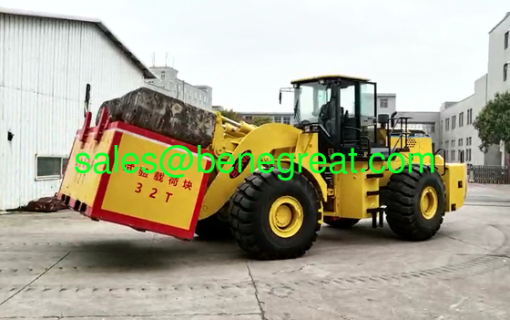 BEM998-42T 42000kg 45000kgs Heavy Load Fork Wheel Loader supplier