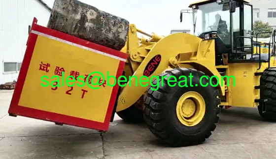 BEM998-42T 42000kg 45000kgs Heavy Load Fork Wheel Loader supplier