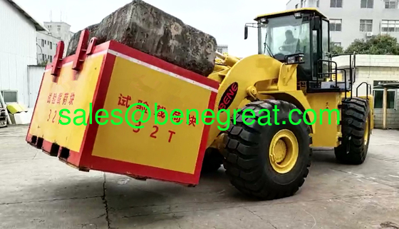 Precise Load Sensing Hydraulics Fork Wheel Loader supplier