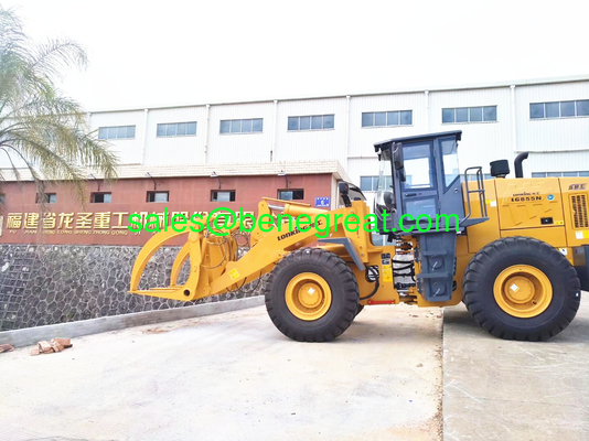 Lonking LG850 wheel Loader 5ton wheel loader with log grapple supplier