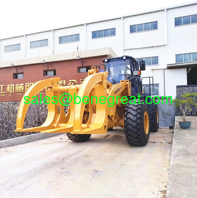 Lonking LG850 wheel Loader 5ton wheel loader with log grapple supplier