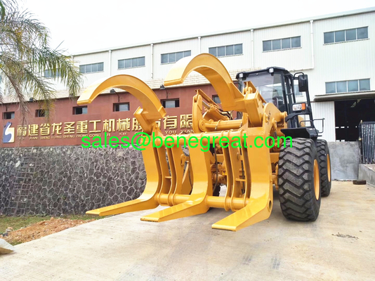 Lonking LG850 wheel Loader 5ton wheel loader with log grapple supplier