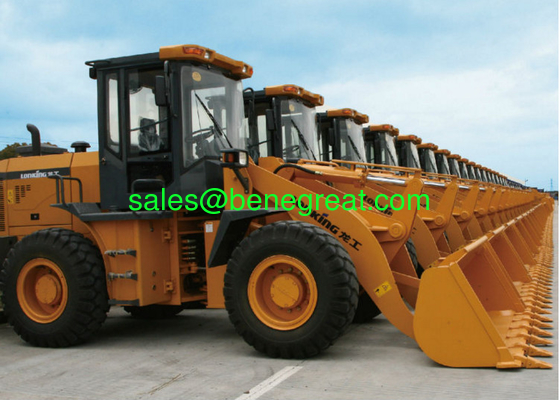 Lonking 3ton wheel Loader with log grab LG833 wheel loader for sale supplier