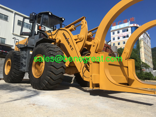 LONKING LG850N log wheel Loader with 5000kg load capacity supplier