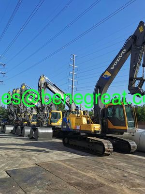 Used EC210 Excavator 263KW 21.5 Tons 9.7 Meters Digging Reach supplier