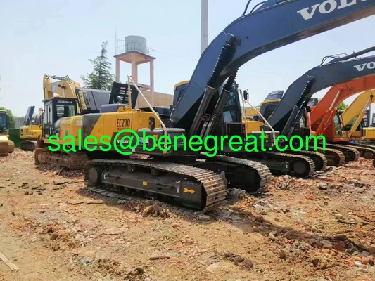Used VOLVO EC210 Excavator 263KW 21.5 Tons 9.7 Meters Digging Reach supplier