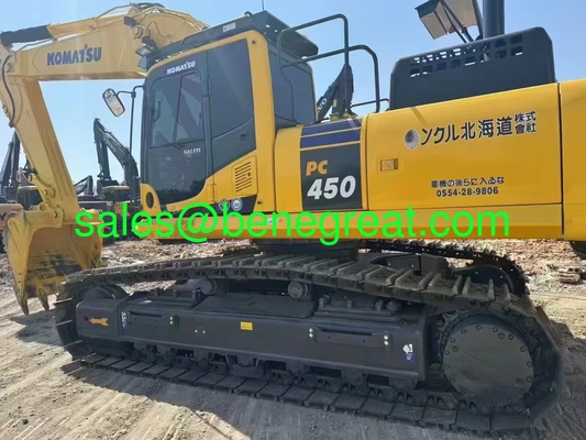 6.7 Meters Digging Depth Excavator PC450 Secondhand With 263KW Power Fuel Tank 350L supplier