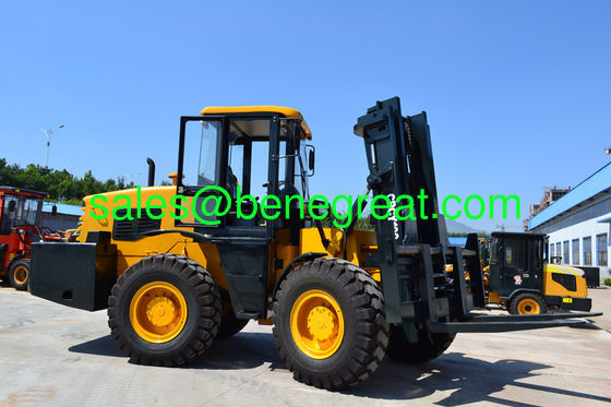 10ton/12ton all terrain forklift 10ton/12ton rough terrain forklift truck with Cumins engine supplier