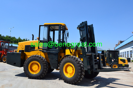 10ton/12ton all terrain forklift 10ton/12ton rough terrain forklift truck with Cummins engine supplier