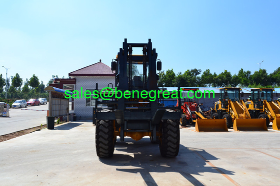 10ton/12ton all terrain forklift 10ton/12ton rough terrain forklift truck with Cummins engine supplier