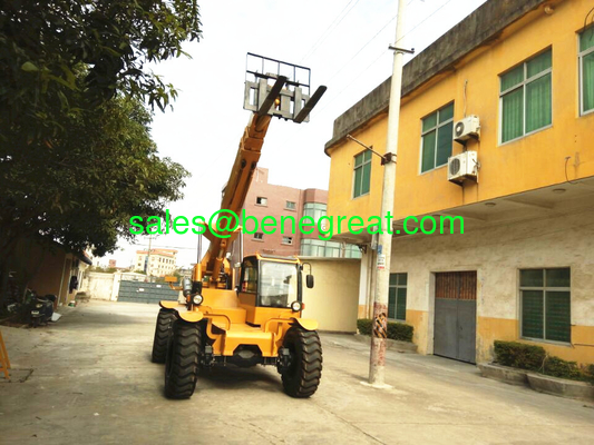 chinese 2.5ton telehandler 2.5ton telescopic forklift with 8000mm max lifting heigh supplier