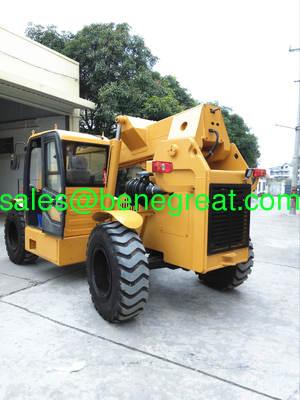 chinese 2.5ton telehandler 2.5ton telescopic forklift with 8000mm max lifting heigh supplier