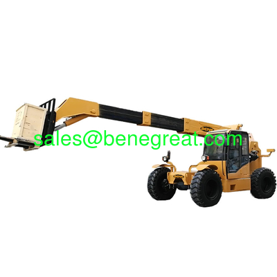 2.5ton to 12ton telehandler 3 ton telescopic forklift 4ton 4X4 WD all terrain forklift supplier