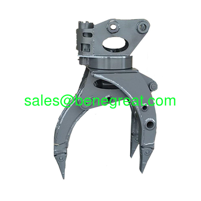 OEM excavator hydraulic rock grab excavator hydraulic rotating log grapple timber grab for forestry work supplier