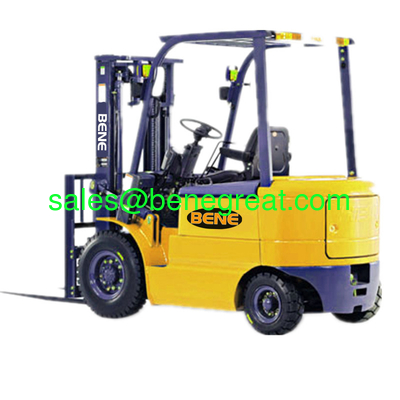 BENE 2.5ton battery forklift 2t lift truck 2.0t electric  forklift truck with AC battery supplier