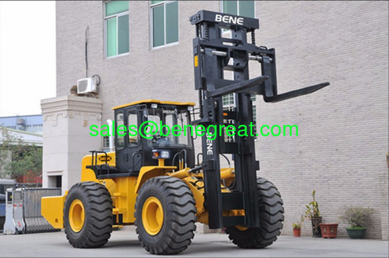 beand new 10ton/15ton/20ton all terrain forklift  10ton/15ton/20ton rough terrain forklift truck with Cummins engine supplier