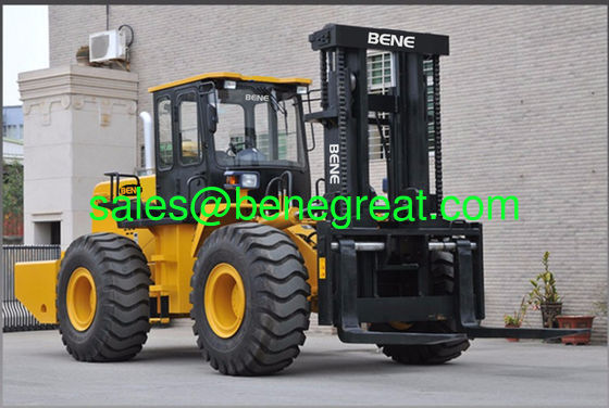 Chinese 15ton all terrain forklift 15ton rough terrain forklift truck with Cumins engine supplier